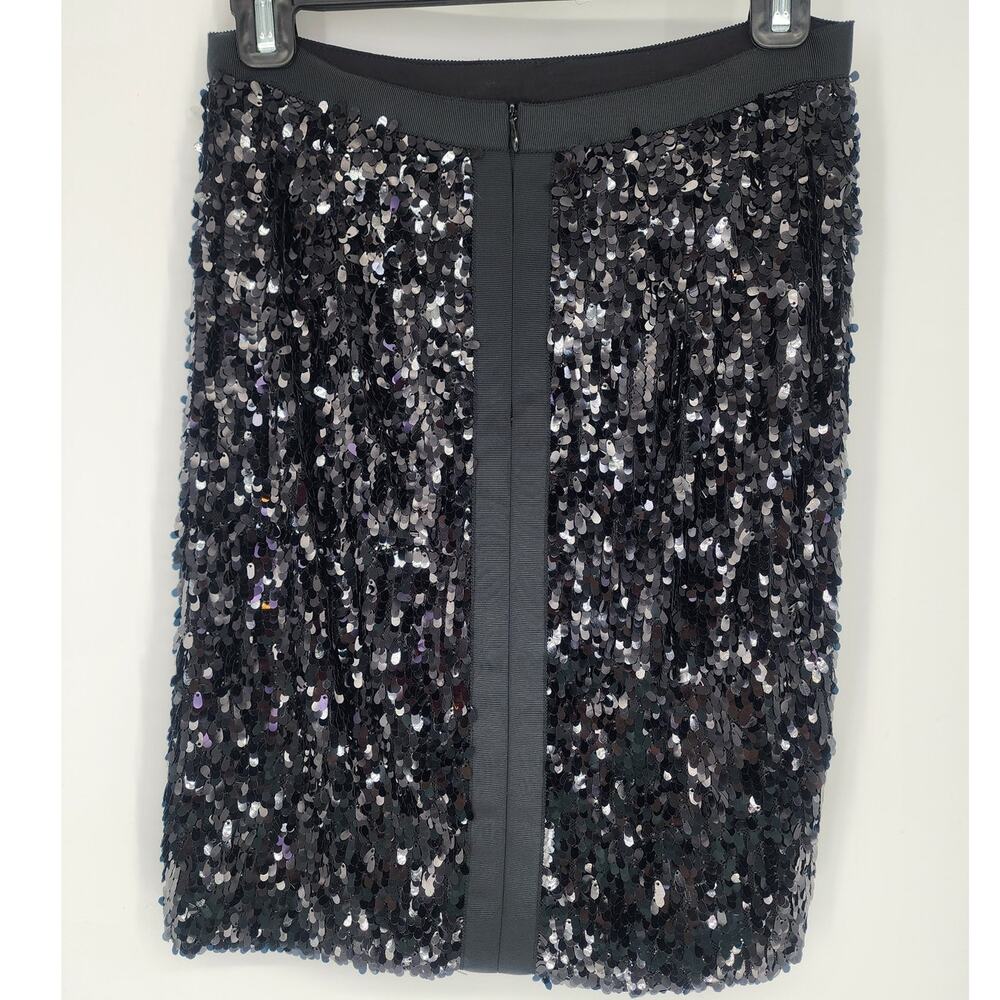Vintage Teenflo Sequin Mini Skirt Black– Women’s 2 - Picture 7 of 7